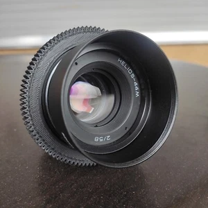 Helios 44 Cine Lens with Canon EOS Adapter M 58mm f/2 - Picture 1 of 16