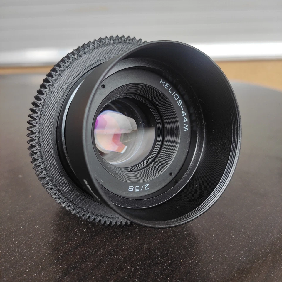 Helios 44  Cine Lens with Canon EOS Adapter M 58mm f/2 - Image 1 of 4