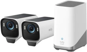 eufy eufyCam S3 Pro 4K Solar Wireless Security Camera Kit MaxColor Night Vision - Picture 1 of 8