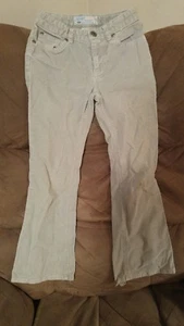 000 Girls 7 Slim Old Navy Gray Corduroy Sparkle Pants - Picture 1 of 6