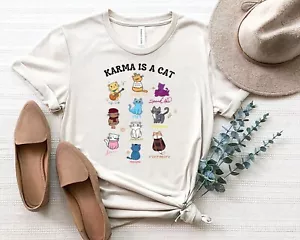 Personalized T-Shirt for Mens t-shirt for women kids, karma is a cat (eras tour) - Picture 1 of 6