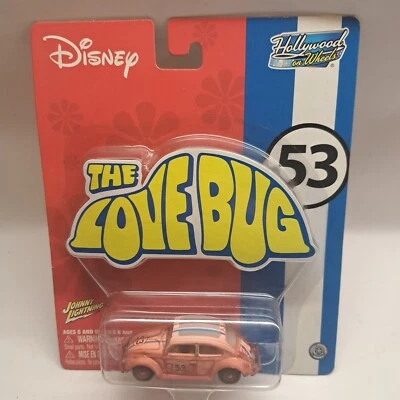 Disney, The Love Bug ,herbie The Love Bug goes bananas Johnny Iightning Vw Bug - Image 1 of 4