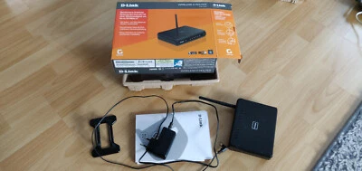 D-Link 54 4 10/100 Wireless G Router (DIR-300), guter Zustand, komplett mit OVP - Bild 1 von 2