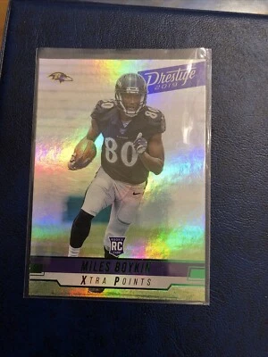 2019 Panini Prestige Rookie Xtra Points Green #266 Miles Boykin (RC) - Image 1 of 2