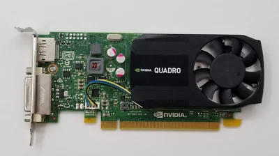 NVIDIA Quadro K620 2GB DDR3 Graphics Card (DVI/Display Port) Low Profile Bracket - Image 1 of 4
