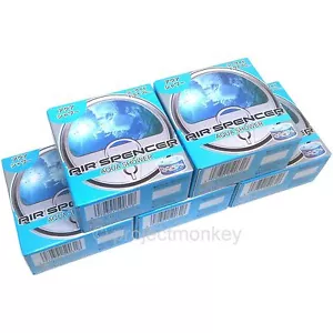 Air Spencer AS Air Freshener Aqua Shower x 5 Automotive Car Fragrance Scent JDM - Picture 1 of 1