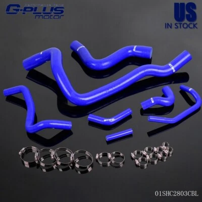 Силиконовый трубчатый шланг радиатора 7 шт подходит для 1997 Volvo 850 T-5/98-00 S70/98-04 V70 - Изображение 1 из 4