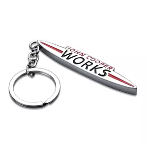 Mini Cooper Works Keyring Key Ring Chain John Cooper Classic Car Gift - Picture 1 of 2
