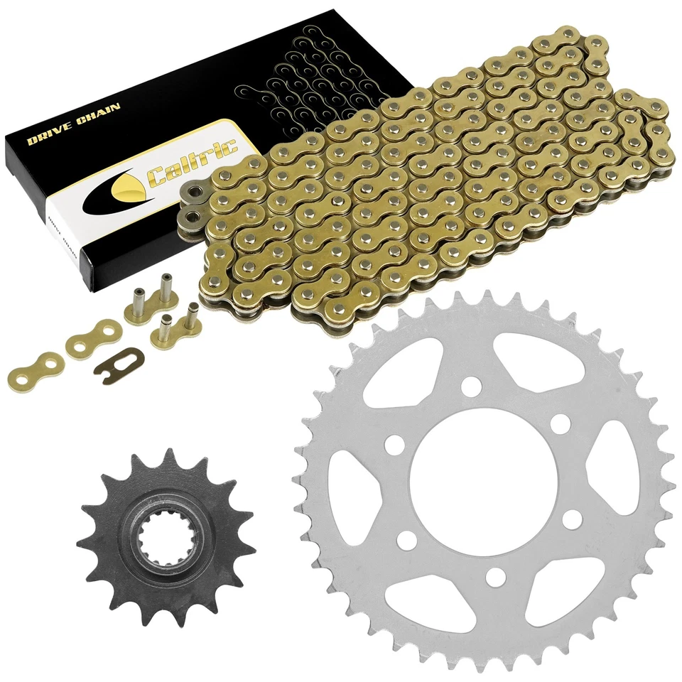 Drive Chain & Sprockets Kit for Kawasaki ZX600 Ninja ZX6R 1998 1999 2000-2002 - Image 1 of 4