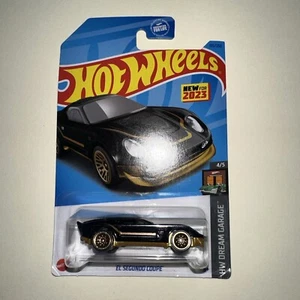 2023 Hot Wheels #105 HW Dream Garage 4/5 EL SEGUNDO COUPE New Model Black (HW1) - Picture 1 of 3