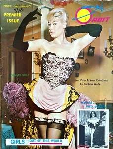 Orbit Magazin #1 Erstausgabe Anita Ventura Burlesque gewagtes Pin-up Vintage um 1961 - Bild 1 von 4