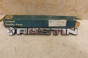 NOS GENUINE BMC AUSTIN ALLEGRO MAXI ALLOY FRONT GRILLE BADGE EMBLEM # DZA 1743 - Picture 1 of 5
