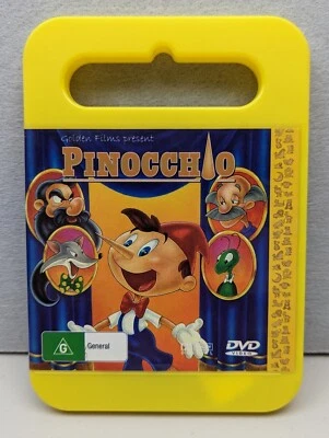 Pinocchio Kids Family Cartoon Animation Classic Movie DVD Reg. ALL PAL Free Post - Image 1 of 4