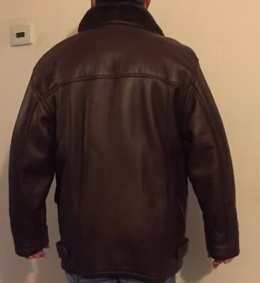 montone shearling uomo marrone - Immagine 1 di 4