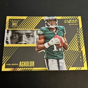 2015 Panini Clear Vision Rookie Gold Nelson Agholor /10 Philadelphia Eagles - Picture 1 of 2