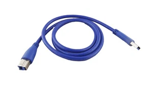 10pcs 1m/3ft USB 3.0 A Male Plug To B Male Printer Scanner Data Wire Cable Cord - Picture 1 of 6