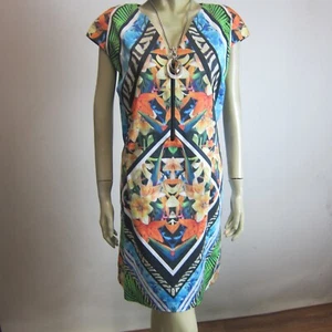 PORTMANS Dress sz 16 Stretch Cotton - BUY Any 5 Items = Free Post - Picture 1 of 7