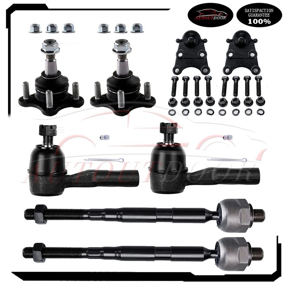 Kit de dirección de rótula delantera de 8 piezas apto para Chevrolet Colorado 2006-2007 Foto 1 de 4