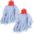 2pcs Microfiber Mop Head Replacement for Home Hotel Cleaning
