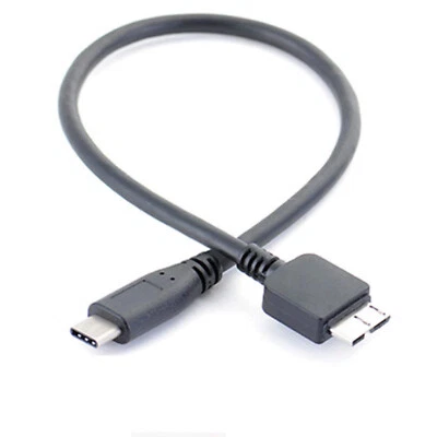 USB 3.1 Type-C Type C to Micro B Cable Connector For Hard Drive Smartphone PC - Image 1 of 4