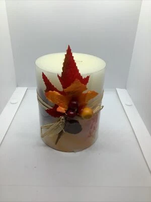 "Celebrate Fall Together - Vela de pilar - 4"" de alto" Foto 1 de 4