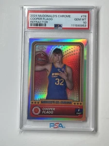 2024 Topps cromo McDonald's All American - Cooper Flagg #78 refractor (RC) - Imagen 1 de 2