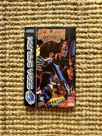 Skeleton Warriors (Sega Saturn, 1996) With Case Protector