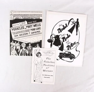 RARE Detroit 1996 Paper Doll Convention Specials, EX, Unpunched, Motown Lot of 3 - Bild 1 von 4