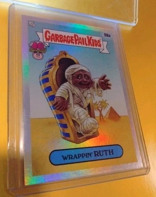 2025 Worst Of Garbage Pail Kids 40th Anniversary Card #98a Wrappin' RUTH  NM/B - Image 1 of 2