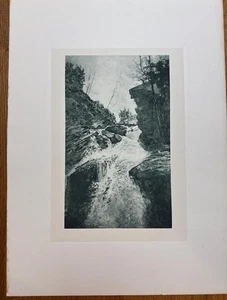 1888 Photogravure “Headwaters Of The Grand” J Harrison Mills Colorado River - Picture 1 of 5