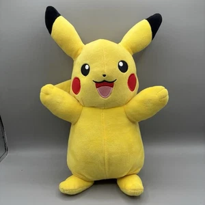 Pokemon Pikachu WCT 2018 Talking Lights Plush Stuffed Toy 13” - Picture 1 of 6