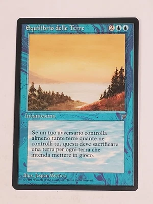 MTG Land Equilibrium (Italian Legends/Blue/R) - BGM - Image 1 of 4
