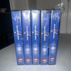 BABYLON 5 “THE COLLECTOR’S EDITION” 5-VHS Lot Brand New  - Picture 1 of 12