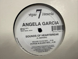 ANGELA GARCIA SOUNDS OF HEARTBREAK 12" 1993 VIPER 7 MRCVIP1007  FREESTYLE - Bild 1 von 2
