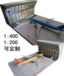 DIY Maßstab 1:400/200 Flughafen Terminal Sandtisch Modellgebäude moderne Szene Bausatz - Bild 1 von 8