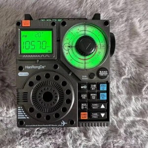 Bluetooth Speaker Aviation Air Band Radio Receiver AIR FM MW SW VHF WB HRD-A320 - Picture 1 of 7