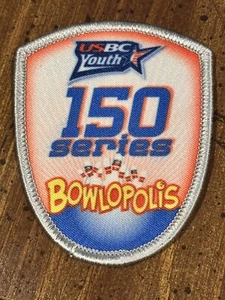 USBC United States Bowling Congress 150 Game Series Patch Award Youth Bowlopolis - Foto 1 di 2