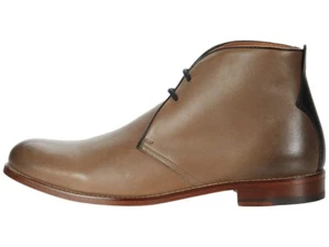 Penny Luck Visionary Falcon Gray Leather Chukka Boots Men's 8 (Save $140.00) - Picture 1 of 11