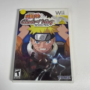 Naruto: Clash of Ninja Revolution (Nintendo Wii, 2007) No Manual Tested - Picture 1 of 6