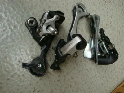 A018-756: 3 Schaltwerke  u.a Shimano XT als Ersteilspender  - Bild 1 von 2