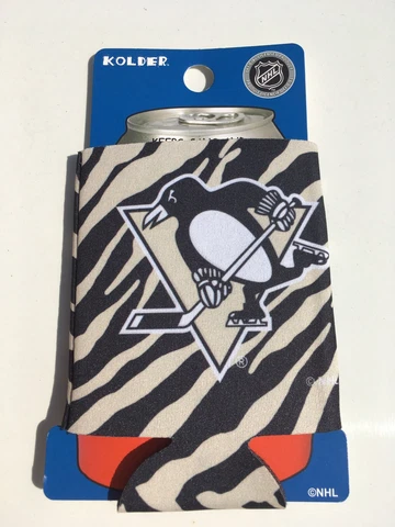 NEW - PITTSBURGH PENGUINS NHL LOGO  BOTTLE/CAN COOLER (KOLDER) - CAMO Cover