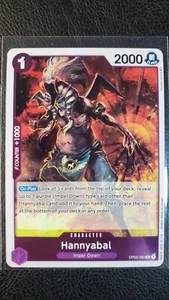 Hannyabal FOIL OP02-083 M PF OPTCG One Piece Paramount War Series - Picture 1 of 2
