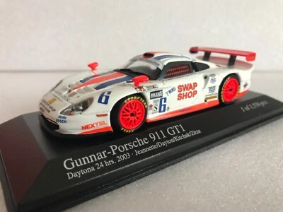 PORSCHE 911 GT1 Daytona 2003 N°6 (M340) MINICHAMPS 1/43 - Photo 1/4