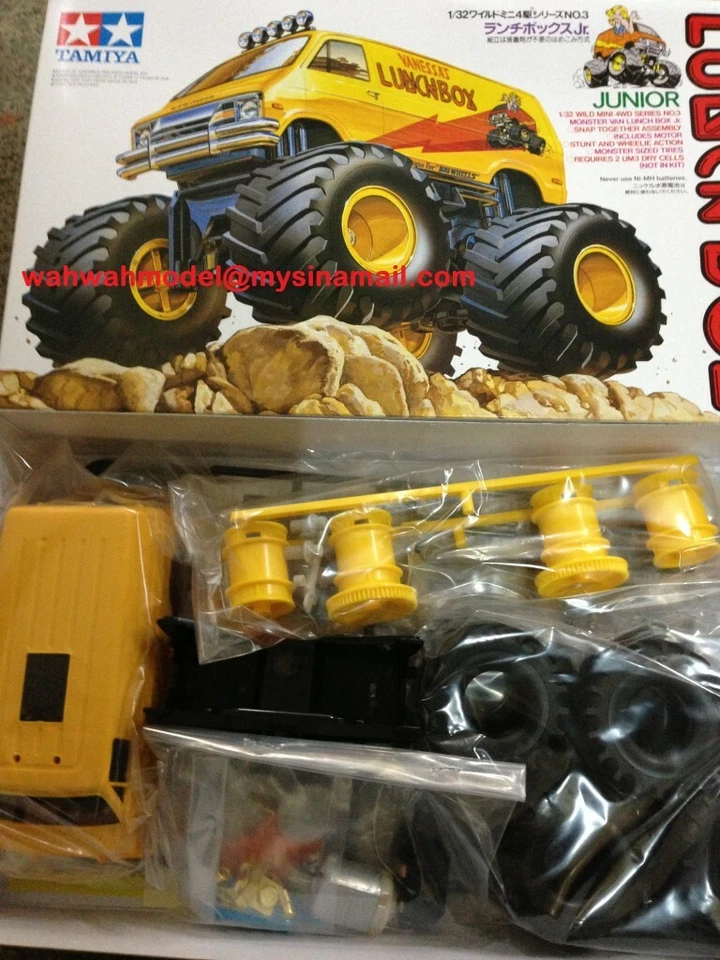 Tamiya 17003 1/32 New Motorized Wild Mini 4WD Series No.3 Monster LUNCH BOX Jr. - Image 1 of 1