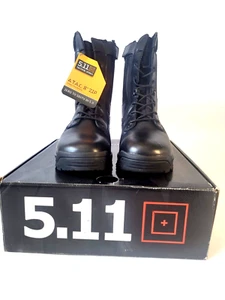 5.11 A.T.A.C. 8 Side Zip Tactical Series Mens US Size 15R Boot Style 12001 Black - Picture 1 of 14