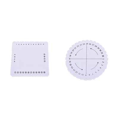 Round Beading Cord Disc Disk Braiding Plate DIY Braided 100mm x 8mm~ * - image 1 of 4