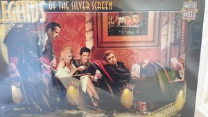 Legends of the Silver Screen 1000 Jigsaw Puzzle Master Pieces Elvis Marilyn NEW - Picture 1 of 6