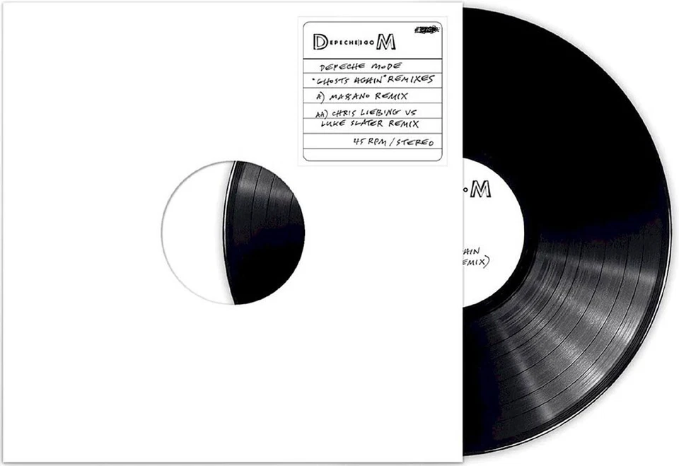 DEPECHE MODE Ghosts Again Remixes EP 12" Black Vinyl Numbered - Image 1 of 1