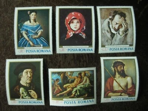 Rumänien Mi.-Nr. 2666-2671, Gemälde kpl. postfrisch - Bild 1 von 1