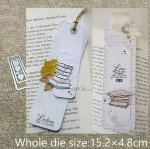 Metal Cutting Dies tag bookmark decoration scrapbook Paper Card Craft Embossing - Picture 1 of 5